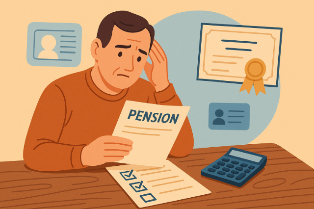 How Does a Partial Pension via Credits or Voluntary NI Work