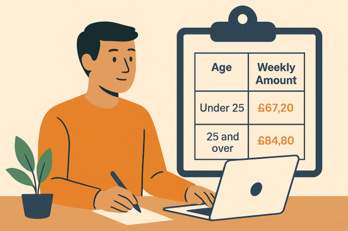 How much can I get each week in Job Seekers Allowance