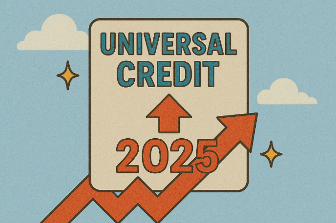 How much will Universal Credit increase in 2025