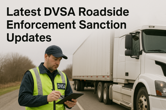 What Are the Latest DVSA Roadside Enforcement Sanction Updates