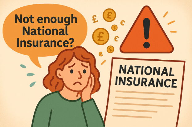 What happens if you haven’t paid enough National Insurance