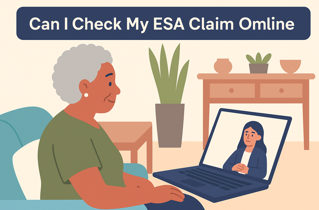 Can I Check My ESA Claim Online