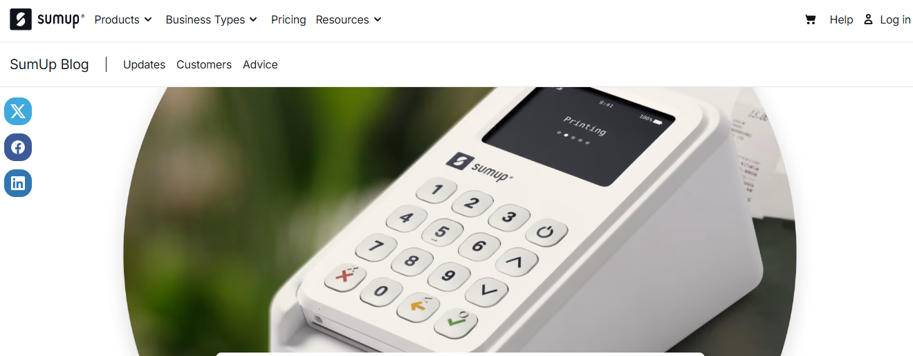 SumUp 3G Card Reader