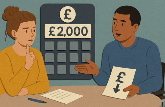 Will I receive any Universal Credit if I earn £2,000 per month