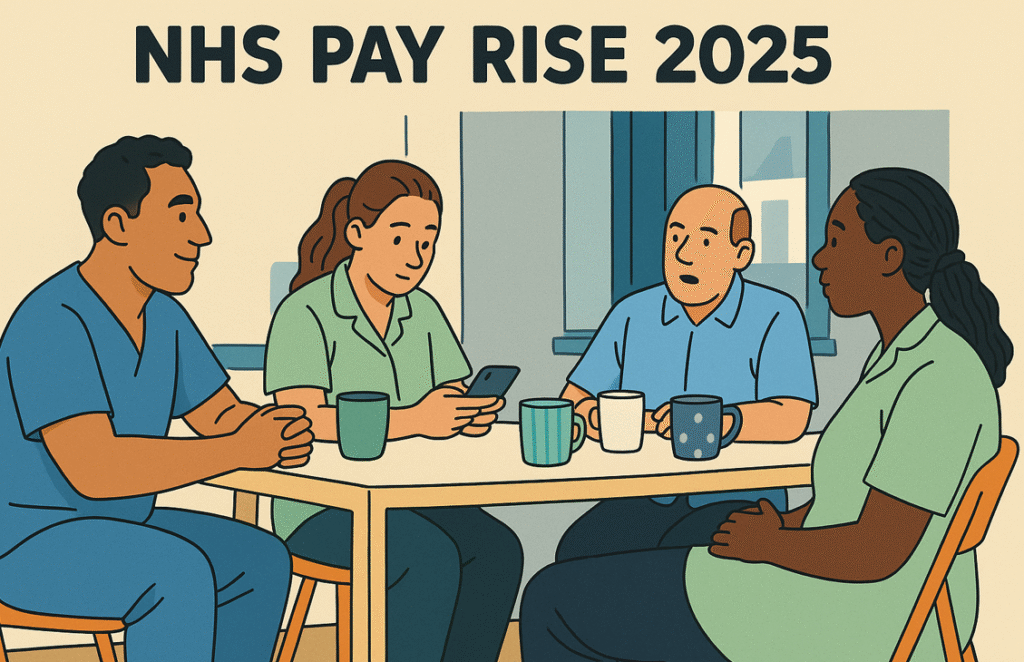 nhs pay rise 2025
