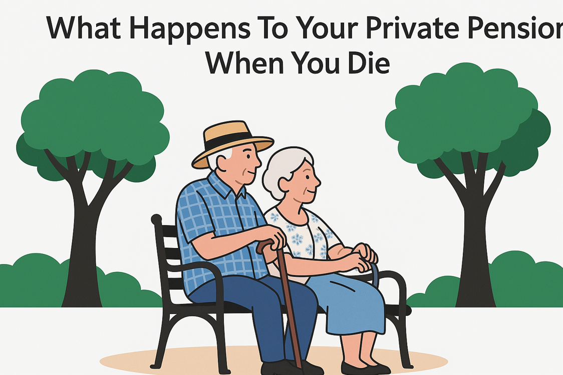 what happens to your private pension when you die