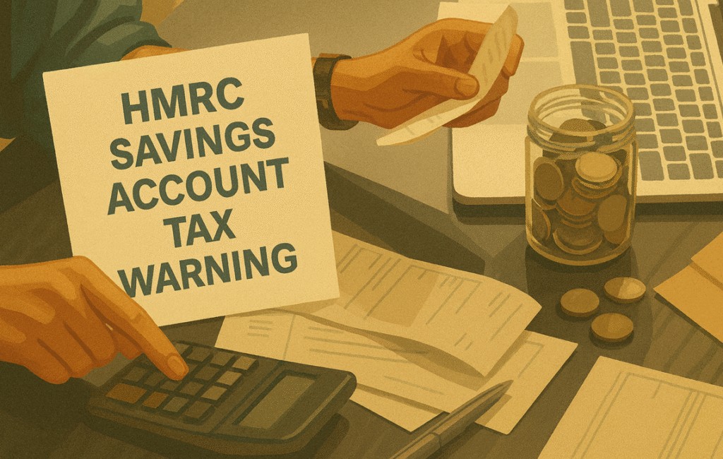 HMRC Savings Account Tax Warning