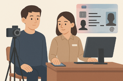 How Was a Biometric Residence Permit Issued or Obtained