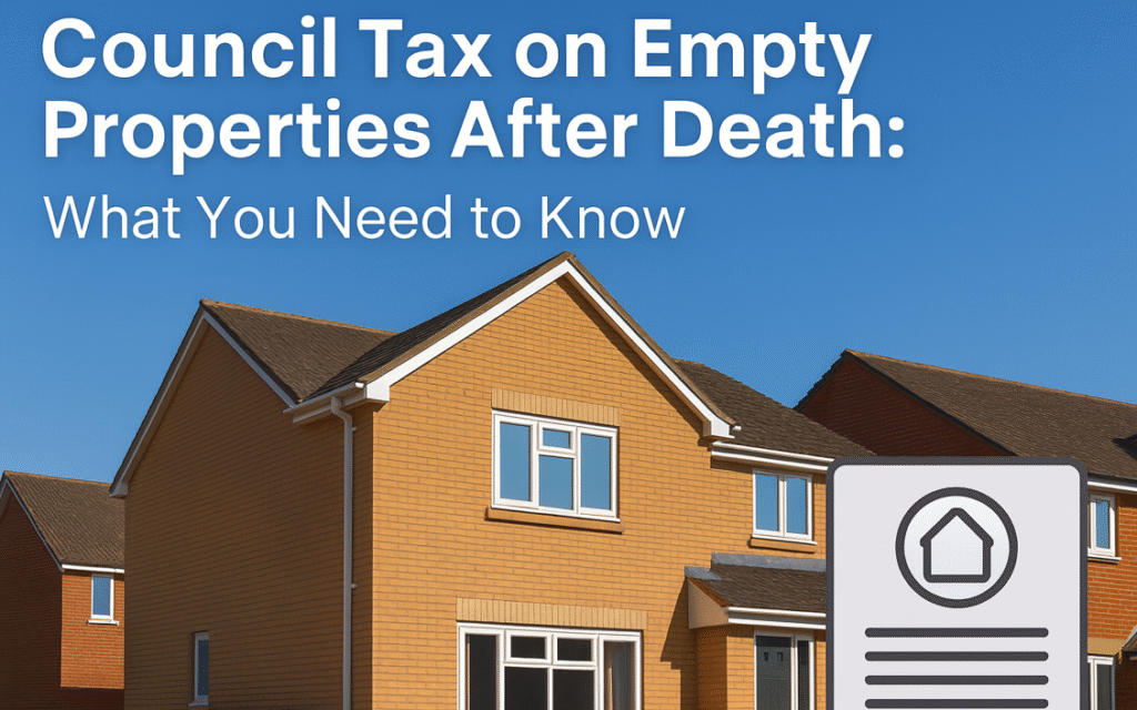 How to Avoid Paying Council Tax on an Empty Property after Death