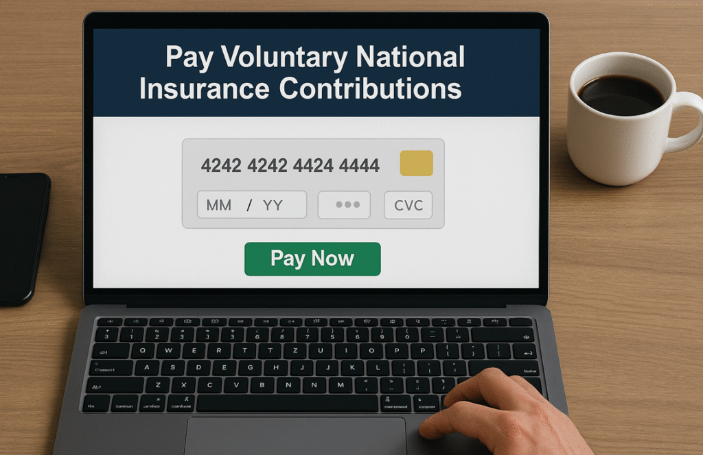 How to Pay Voluntary National Insurance Contributions Online