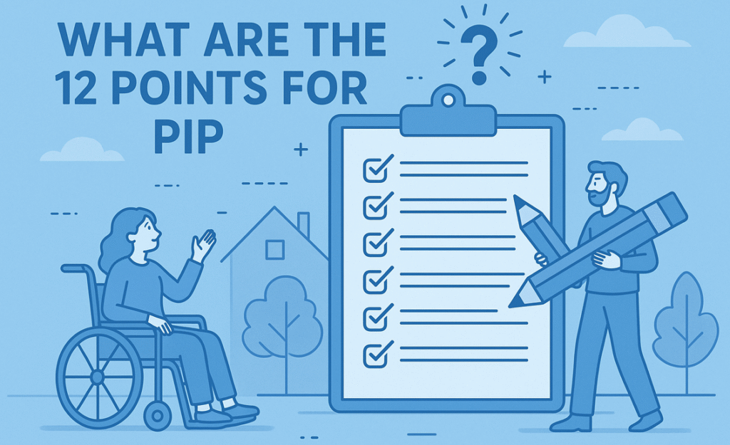 what are the 12 points for PIP