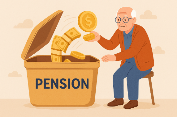Can you take all of your pension money out at once