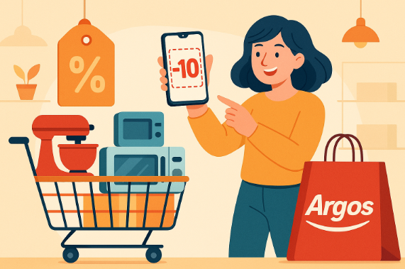 How can you claim the Argos £10 Off When You Spend £100 discount