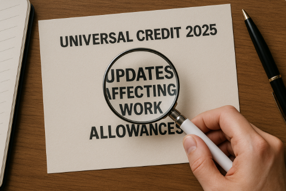 How do Universal Credit 2025 updates affect work allowances