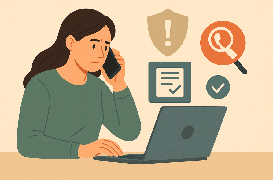 How do you report 0800 098 7823 in the UK