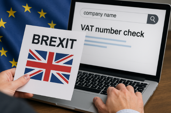 How does Brexit affect VAT number checks by company name