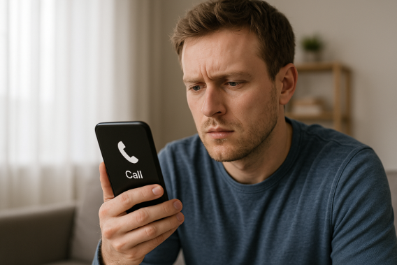 Is there a pattern to calls from 01977788417