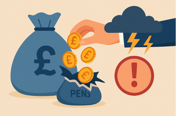 What happens if you take money out of your pension early