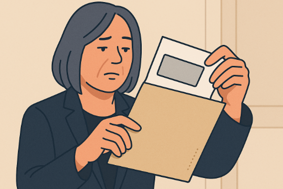 What steps should you take after receiving an HMRC tax refund letter