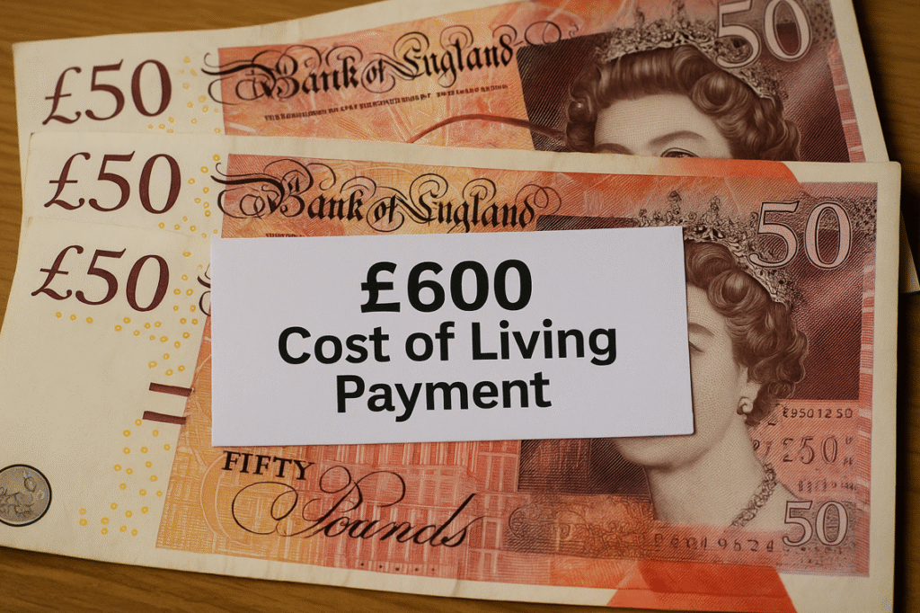 £600 Cost of Living Payment