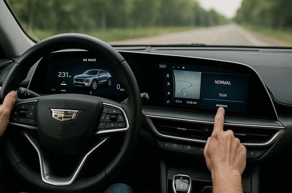 Do The Driving Modes in Cadillac Lyriq Offer Different Ranges or Battery Usages