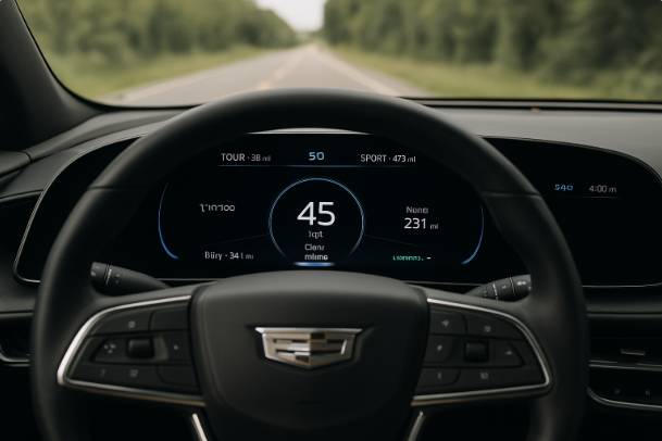 How Do Cadillac Lyriq Driving Modes Affect Range and Battery Usage