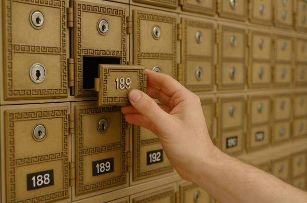 Who uses PO Box 189 Huddersfield HD8 1DY and is it a legitimate contact address