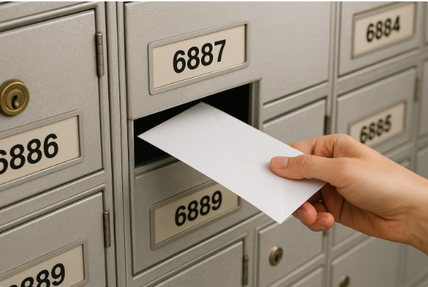 Why Do Organisations Use PO Boxes Like 6887 Coventry Instead of Physical Addresses