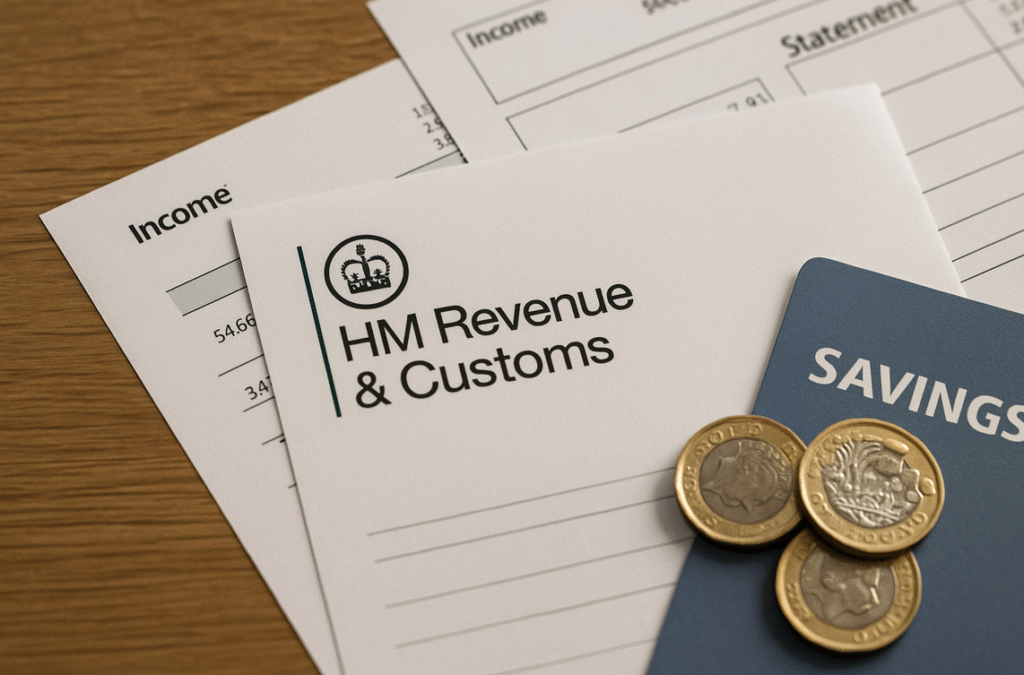 HMRC Notices for UK Pensioners Savings