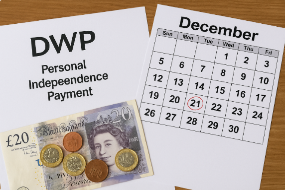 Why does December cause changes to PIP Payment dates